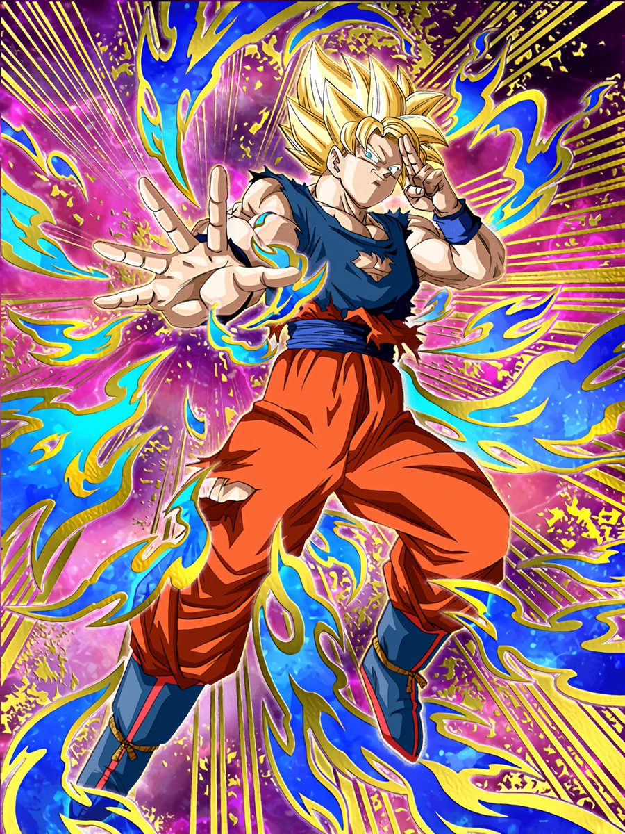 LokaX2's tweet photo. Je l'ai fait relativement vite mais j'espère qu'il te plaira quand même @MattCasassus #DokkanBattle #HDArt https://t.co/6Xesn63IAj