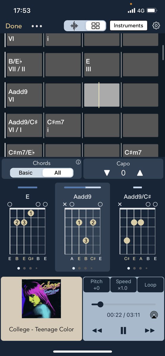 chordaiapp's tweet photo. A major UI update in the latest iOS version 📱. Hopefully we won’t get asked “where do the saved songs go?” as often as before 😹 #music #chords #app #chordai https://t.co/HpLYCtFd3A