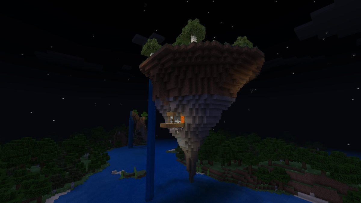 HelioOnHelium's tweet image. Floatin island :] || #MinecraftBuildIdeas #Minecraft #NintendoSwitch