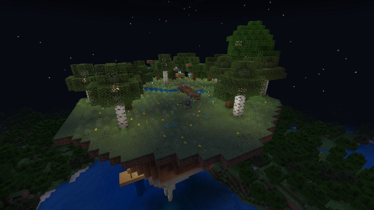 HelioOnHelium's tweet image. Floatin island :] || #MinecraftBuildIdeas #Minecraft #NintendoSwitch
