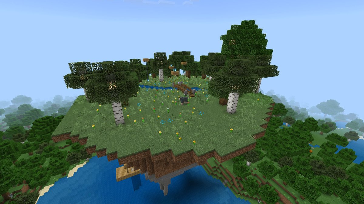 HelioOnHelium's tweet image. Floatin island :] || #MinecraftBuildIdeas #Minecraft #NintendoSwitch