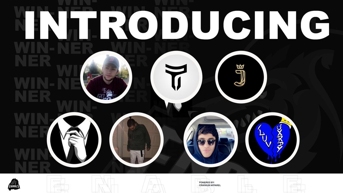 WereEnable's tweet image. Introducing Our Newest Recruits to the Enable Roster! 😈🤯
Owners:
@Tyleritic 
@Jacky_Mf_J 
General Manager:
@Schnapsz 
Fortnite Manager:
@tsickkk 
Lead Editor:
@LUVjxrdy 
Content Creators:
@tsickkk 
@chapta_3 
@issyaboykenneth 

#EnableFam🐺