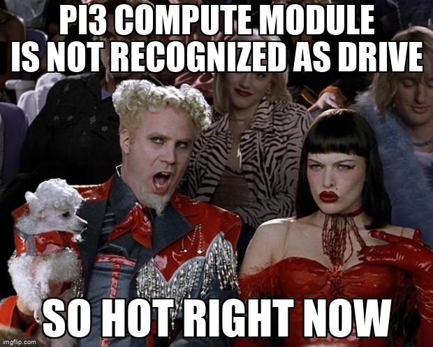 pi_stack's tweet image. PI3 Compute Module is not recognized as drive raspberrypi.stackexchange.com/questions/1338… #computemodule #computemodule3