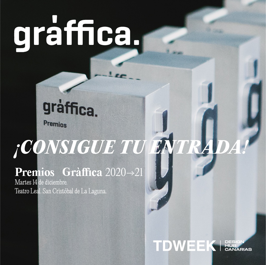 TFDesignWeek's tweet photo. 🎫 Consigue tus entradas para la entrega de Premios Gràffica 2020-2021.

El evento tendrá el próximo martes 14 de diciembre y tendremos dos sesiones.

📍Sesión de mañana.
Apertura de puertas -> 10:30h
Inicio 11:00h | Final 13:30h https://t.co/azbnkBcwJF