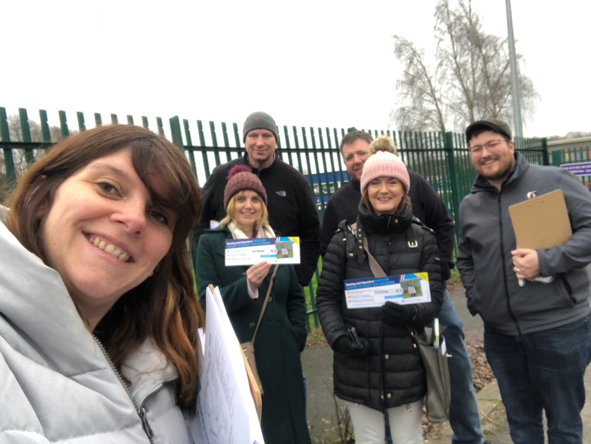 lucyallan's tweet photo. Really positive morning on the doors for @cllrbarnes People saying ‘I am voting Kate BARNES because she gets things done around here’ #VoteBarnes Thurs 16th December #Dawley #Aqueduct https://t.co/Or2tMlh663