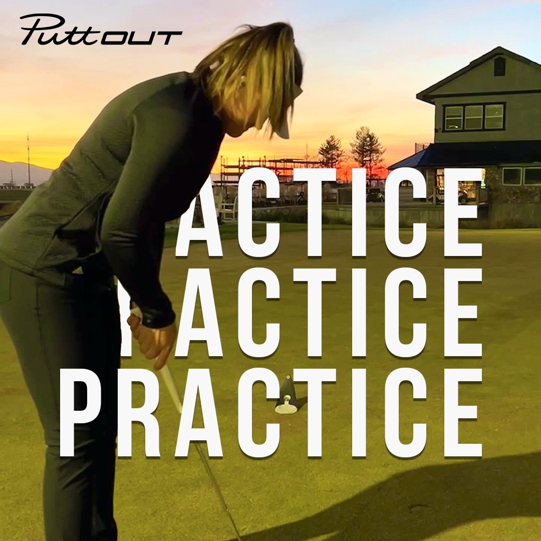 puttoutgolf's tweet photo. What does your weekend practice look like? 👀 

📸 makenzie_mcmillen (IG)

#puttout #puttoutgolf #weekendvibes #howdoyoupractice #golf #golfislife https://t.co/9d1ykifgZ6