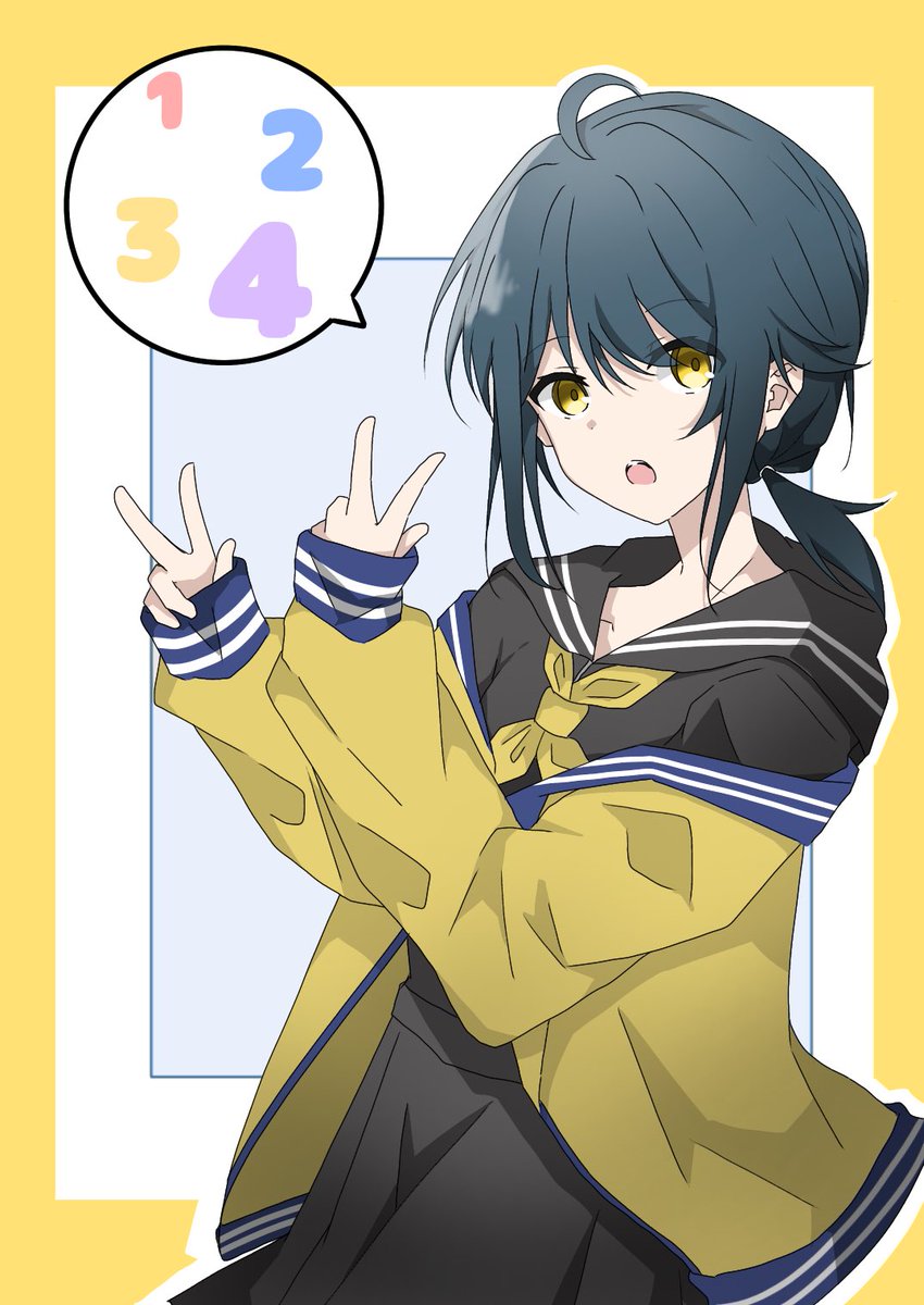 kikyou_ui's tweet photo. わんつーすりーふぉー https://t.co/Abix0yIxb9