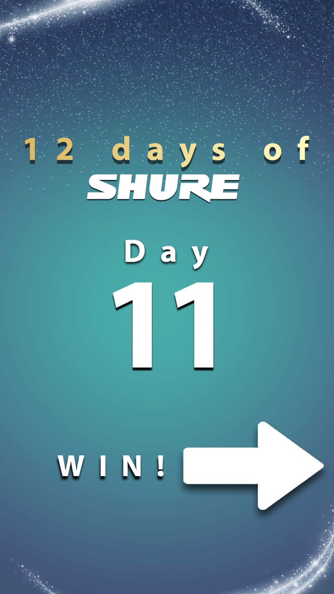 gear4music's tweet photo. 12 days of @shure🎅
Day 11: Guess the microphone! 🎙️
Enter now and you could win mystery prizes with the 12 days of Shure! All you have to do is simply comment your answer, retweet and tag us! 🎶
#gear4music #shure #shuremicrophones #12daysofshure https://t.co/t0Flj3LFFc