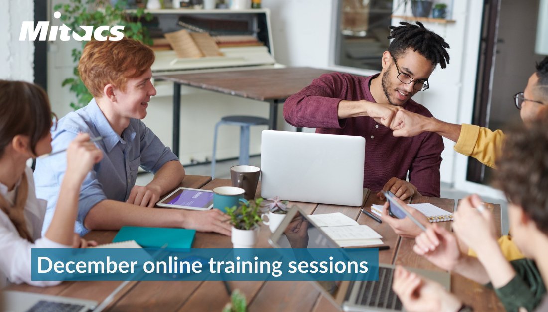 MitacsCanada's tweet photo. Attention graduate students and postdocs! This month, we’re offering FREE online training sessions on time management. 

✔ Project and time management: December 9, 10, 13, 14, or 15

Sign up today ➡️https://t.co/6LrCpkNgb1
✉️ Questions? Please email training@mitacs.ca. https://t.co/K1GWshdIX8