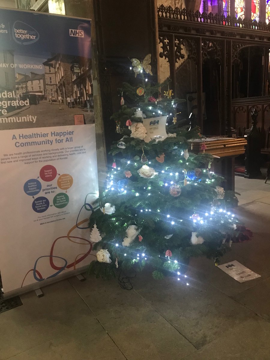 chrissyteen66's tweet photo. Beautiful decorated #Christmas trees @KendalTreeFest @KendalParish 
Do come and have a look 🎄🎄🎄🎄
@KendalICC 
@HeadwaySCumbria 
@SightAdviceSL https://t.co/NSp4SAeD1P