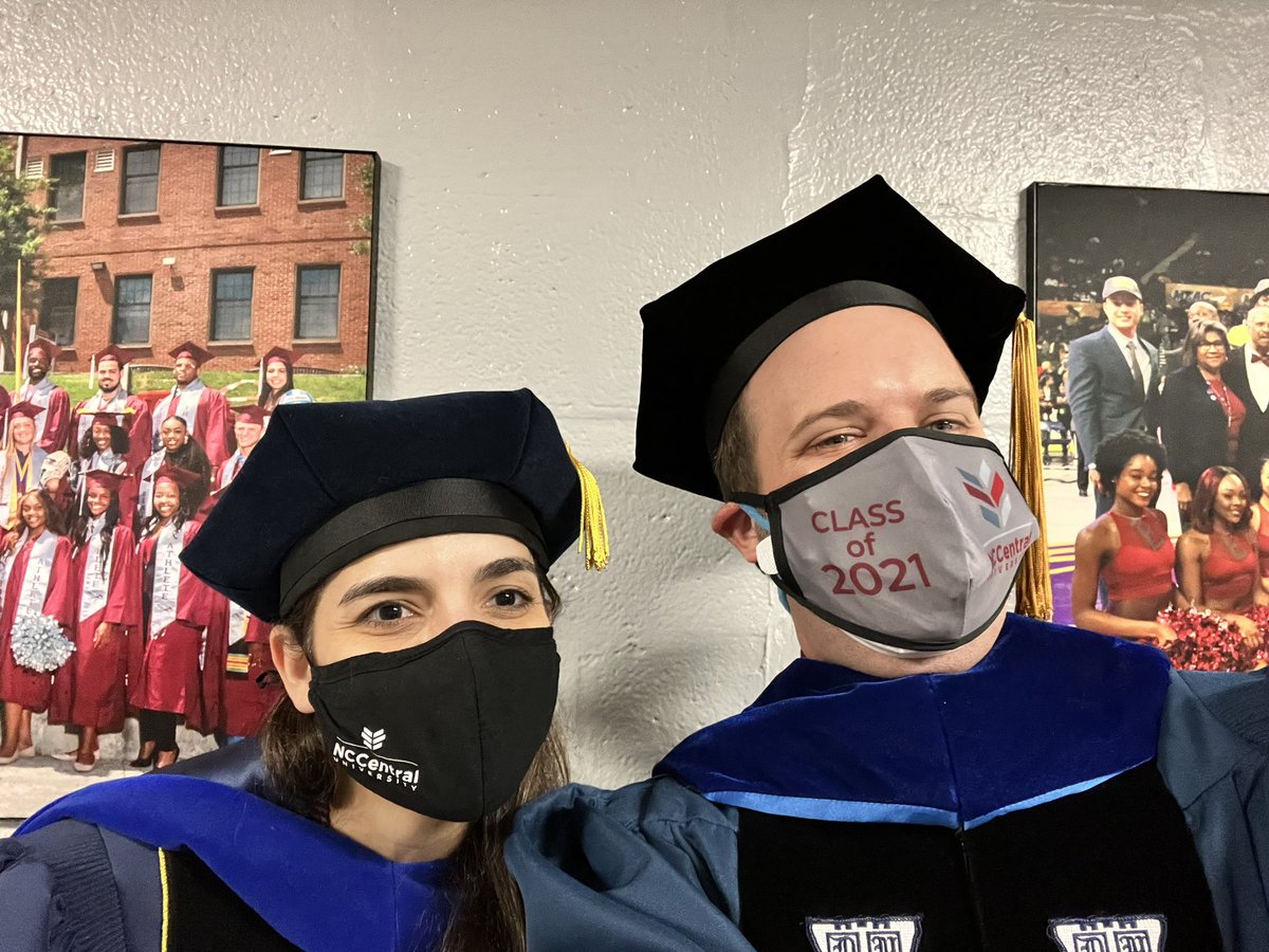 Congratulations, <a href="/NCCU/">North Carolina Central University</a> MPA Class of 2021! <a href="/Evelyn_Plesa/">Evelyn Rodriguez-Plesa</a> <a href="/CJPaulPhD/">Christopher Paul</a>