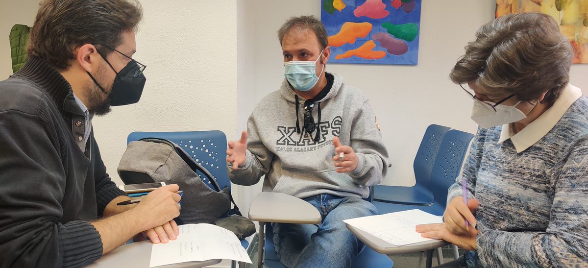 NatxoBellido's tweet photo. Jornada Executiva @CompromisALC per planificar treball dels pròxims mesos:
✅ Créixer com a organització
✅ Dissenyar projecte #TransformAlacant💚
✅ Generar alternativa política progressista i plural per governar Alacant front al PP-VOX
#AvancemAlacant
#PreparemElCanvi
#2023 https://t.co/PjBvAcGLIS