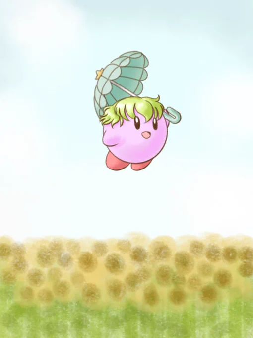 幽香さんとカービィさん
花のカザーミィを添えて 