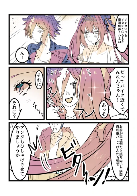 おでかけウオッカとダイワスカーレット 不備があったので再投稿しましたごめんなさい! 