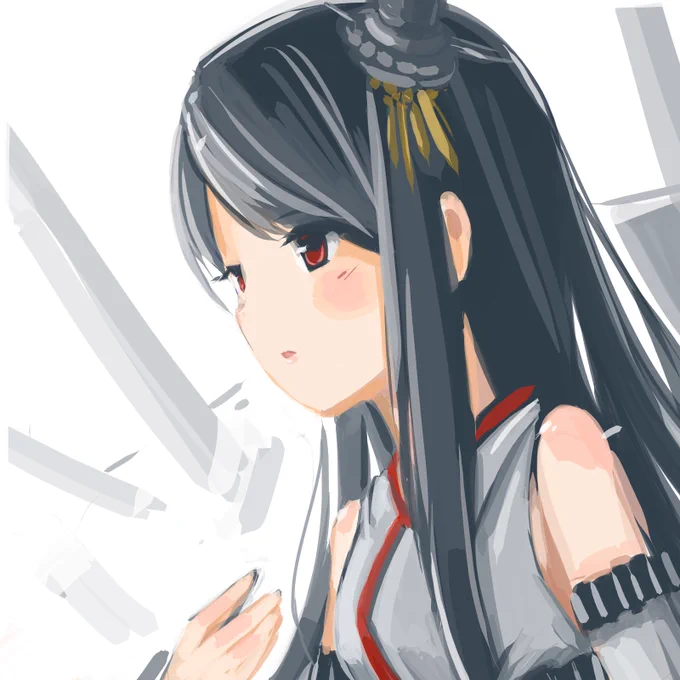 今宵は扶桑姉さまを。
#艦これ版深夜の真剣お絵描き60分一本勝負
#艦これ版真剣お絵描き60分一本勝負_20211211 
