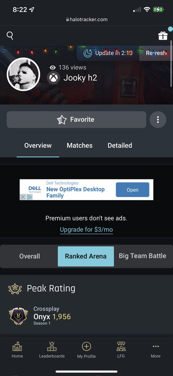 JForJooky's tweet image. climbin’ the ranks. enjoying halo this much makes me feel like i’m 9 years old all over again.