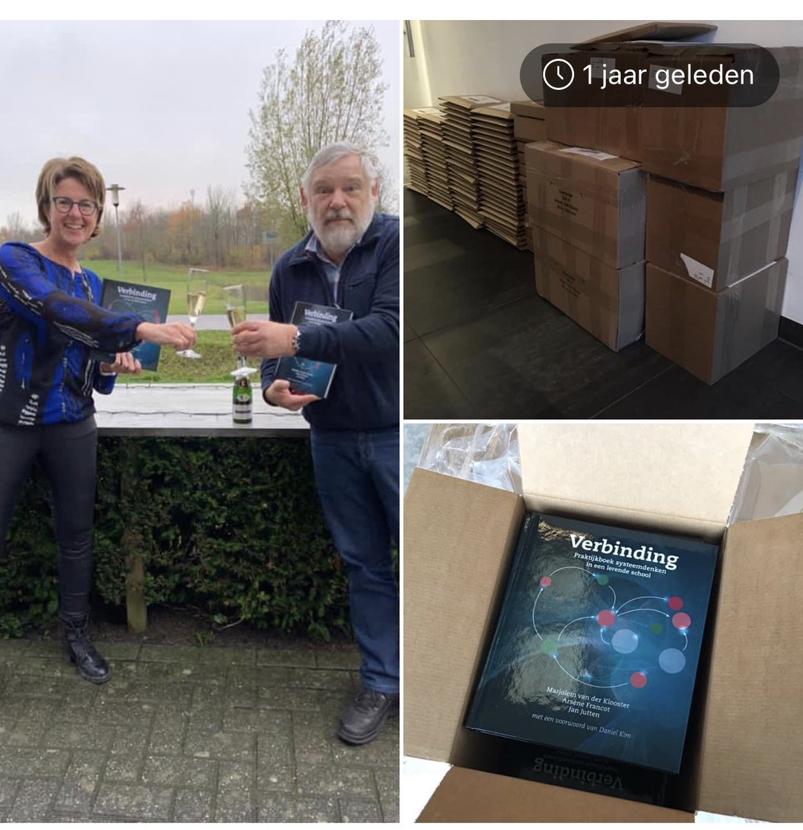 Vandaag 1 jaar geleden verzonden we de eerste boeken #Verbinding
Laten we kinderen helpen de wereld beter te begrijpen: samenhangen zien, inzicht in korte/lange termijn effecten, verschil herkennen tussen symptoombestrijding/probleemaanpak. Leer kinderen systeemdenken!