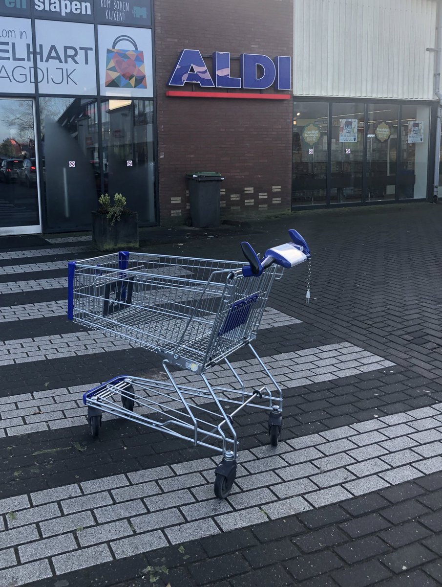 Negeert ie me nou of is deze gewoon stuk? 

#Aldi