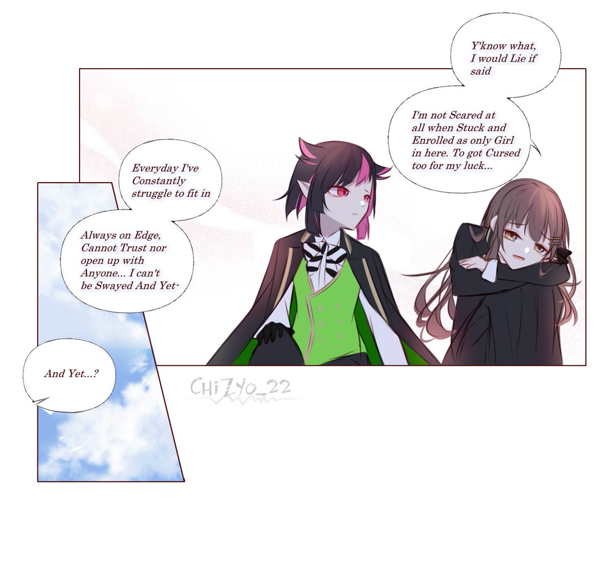🌸🐉Light~ (1/2) Welp at least she can see the LIGHT 🌸🐉Light~ (1/2) Welp at least she can see the LIGHT