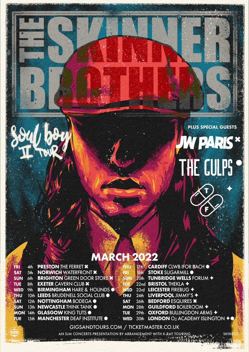 teefonline's tweet photo. buuumbaclart!!! 
catch man spazzin out for 7 days with @TheSkinnerBros in march 2022

mad love to these muaaafukz man this is eevrythang!!!

last few tix 👉 https://t.co/auUfoTnJIR

will be double pilling @ all the spots with a ✨ next to it!

CAN'T WAIT!!! GAAAASSSSSSEEEEDDD!!! https://t.co/VeO8HAj06p