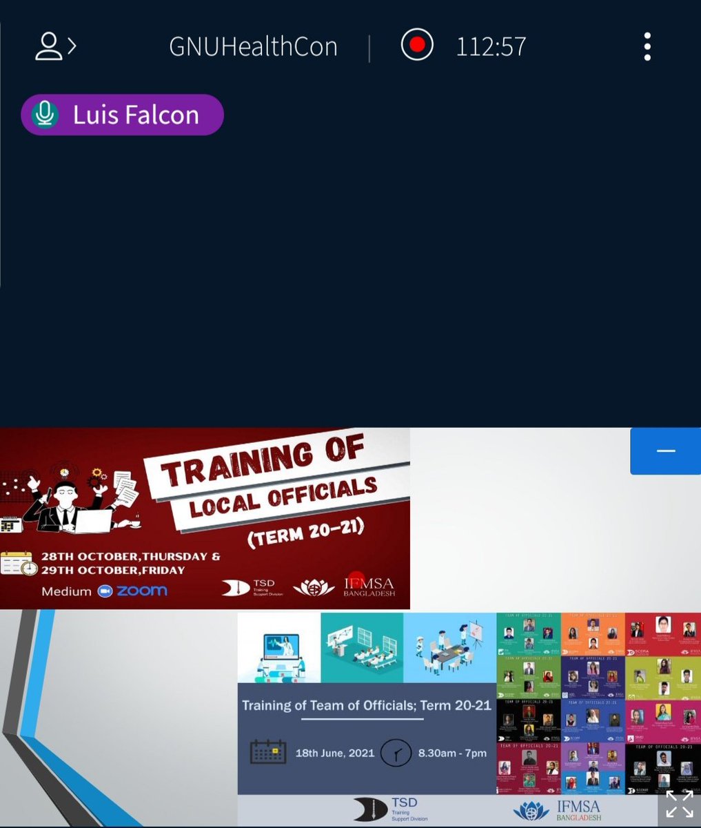 gnusolidario's tweet image. #GHCon2021 Dr. Moomtahina Fatima about Towards transcendence: Getting global with IFMSA Bangladesh Empowering doctors, #publichealth #socialmedicine #socialawareness