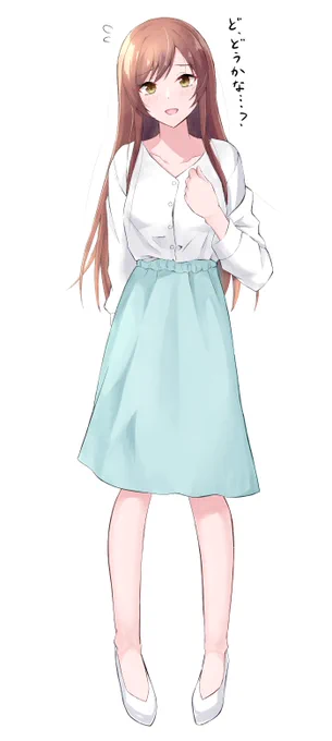 ギャルに対抗して…………清楚甘奈!!!!!!!!!!!!!!!!!!!!!!!!!!!!!! 