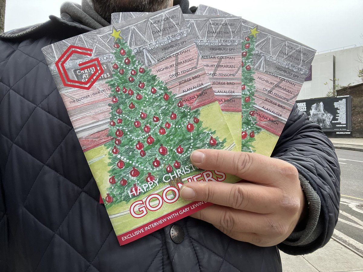 GetchaGooner! New issue out today

Stop me and buy one at the Arches on Hornsey Road near to The Arsenal