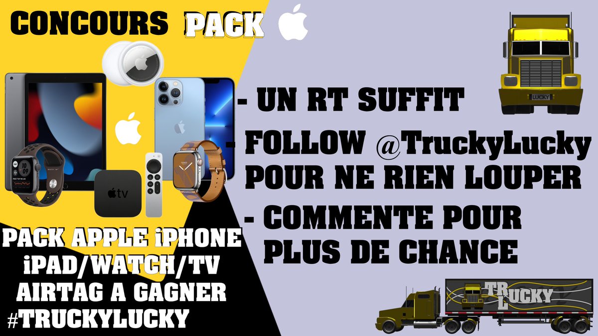 #Concours - Trucky Lucky tweet media