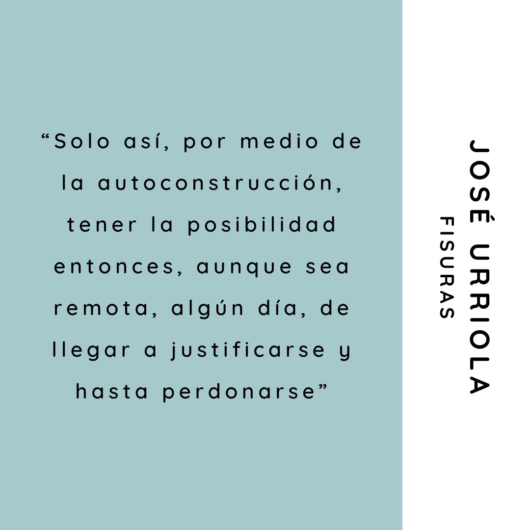 Hoy es el día en que hablamos de “Fisuras” de <a href="/JsUrriola/">José Urriola</a>✨