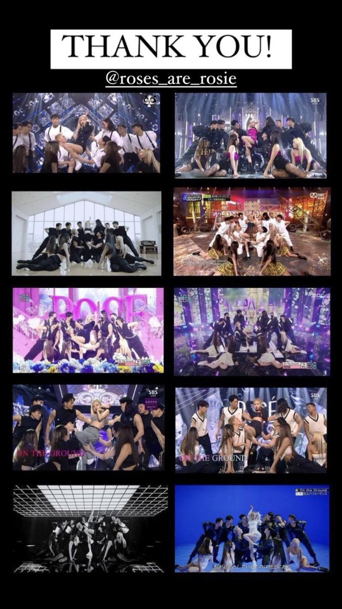 ROSÉ BEST DANCE PERFORMANCE #MAMAWinnerRosé #로제