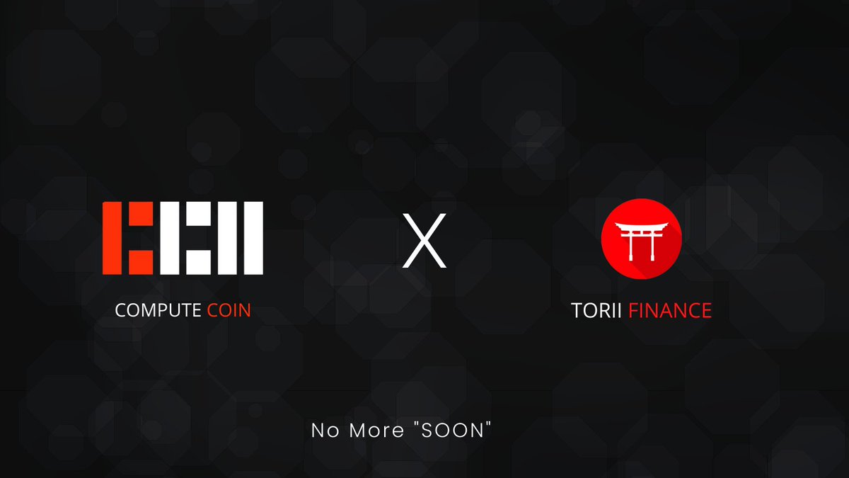 ToriiFinance's tweet photo. 📢 CCN x TORII 📢 @computecoinnet 
MoU Signed - Announcement imminent 

#NOMORESOON $TORII https://t.co/oNKCWpHgEJ