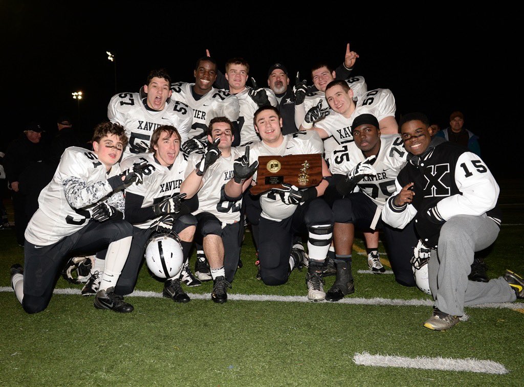 TANNER KERN (@tannerkern_) on Twitter photo Hard to believe this was 7 years ago.
<a href="/athleticsXHS/">Xavier Athletics</a> knocks off unbeaten Shelton in overtime after the Gaels fumble on the 1 yard line with under one minute to play.
Hey <a href="/PetePaguaga/">Pete Paguaga</a> <a href="/SPBowley/">Sean Patrick Bowley</a>, is this the best state championship you’ve ever seen?
#cthsfb <a href="/xfalconfootball/">Xavier Football</a> Hard to believe this was 7 years ago.
<a href="/athleticsXHS/">Xavier Athletics</a> knocks off unbeaten Shelton in overtime after the Gaels fumble on the 1 yard line with under one minute to play.
Hey <a href="/PetePaguaga/">Pete Paguaga</a> <a href="/SPBowley/">Sean Patrick Bowley</a>, is this the best state championship you’ve ever seen?
#cthsfb <a href="/xfalconfootball/">Xavier Football</a>