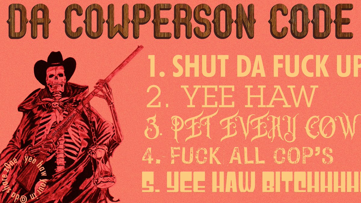 dasharez0ne's tweet photo. LIVE BY DA CODE - https://t.co/GfqwqHWv7Y ADMIN https://t.co/sZwy0P8e75