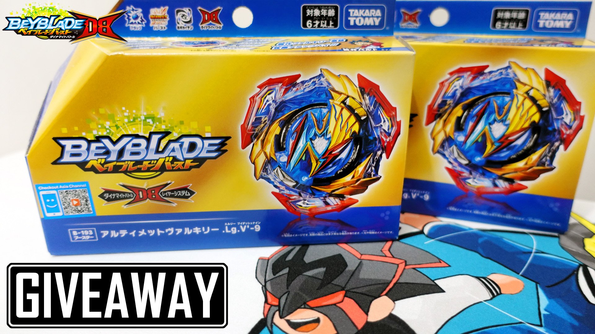 Takara Tomy Beyblade Burst B-193 Ultimate Valkyrie Legacy Variable'-9