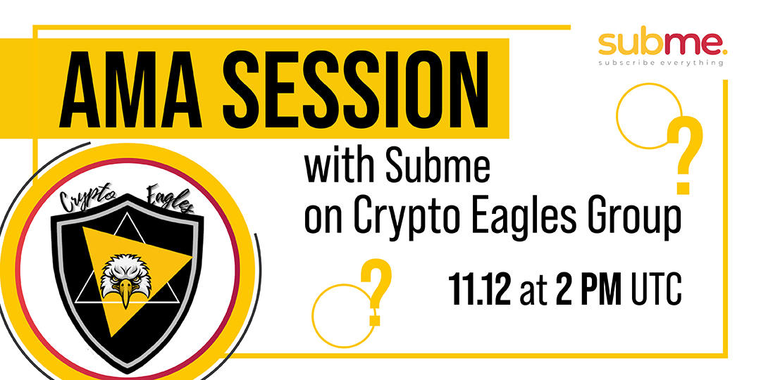 omc_zone's tweet photo. Today at 2 PM UTC we are going to hold #AMA session on Crypto Eagles group!💪

Just join us &amp; enjoy the show. 😎 https://t.co/DLUymvX8HC https://t.co/bvypz87bQY