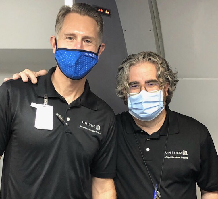 We just completed another CQ! Thanks to the #beingunited Inflight training team and our fantastic instructors. Your passion for safety &amp; service makes all the difference.