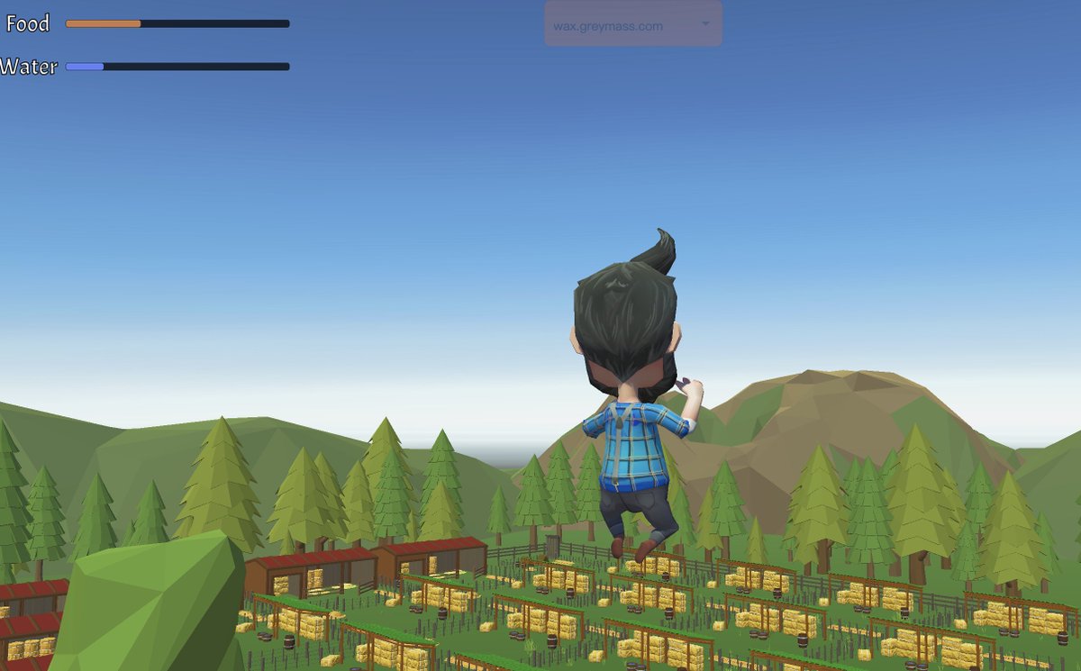 Charlie_Xgame's tweet photo. I can fly😁 It's a great game👍  @farming_tales https://t.co/nGX30qtOoq