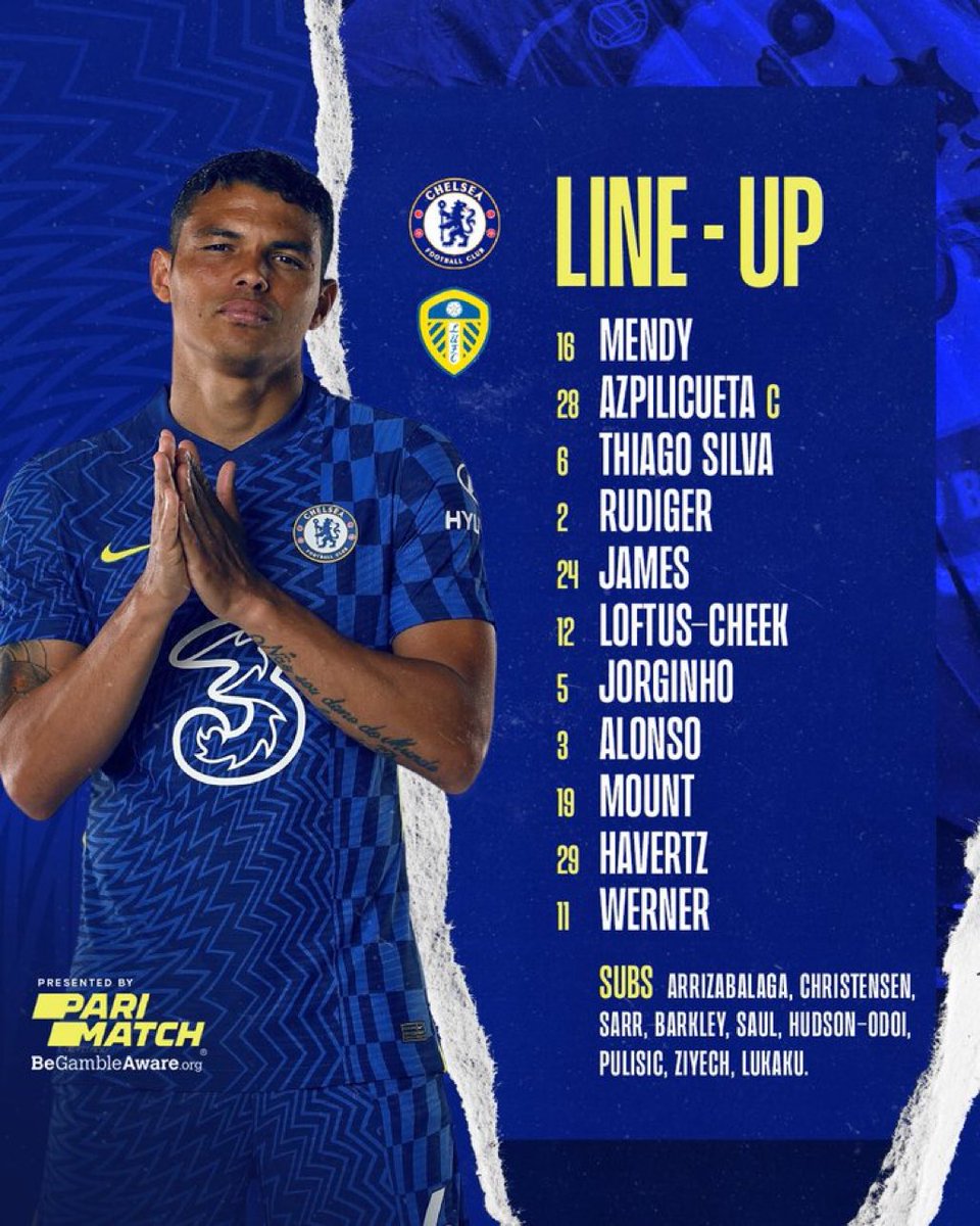 ChelseaFCinUSA's tweet photo. Today’s Starting XI! 

LET’S GOOOOOOOO 🔵 https://t.co/LxFNNCIX9D