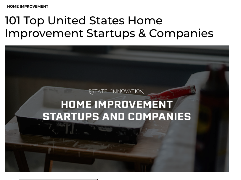 OneNeighborUSA's tweet photo. We are beyond excited for OneNeighbor to be recognized as a top 101 home improvement startup/company in the United States!  https://t.co/ppneJ4adBs https://t.co/3gOA61NcWj