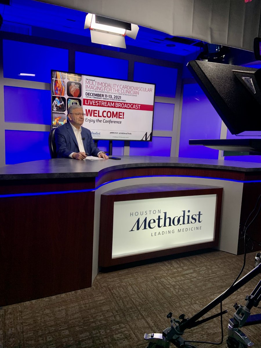 DeBakey CV Education - World Class CV Training (@debakeycvedu) on Twitter photo #LIVE NOW from DeBakey Studios! <a href="/WilliamZoghbi/">WilliamZoghbi</a> is kicking off #MMI2021! Stay tuned for 2 and a half days full of #CVImaging content! #EchoFirst #YesCCT #whyCMR #Cvnuc #ThinkPET #LIVE NOW from DeBakey Studios! <a href="/WilliamZoghbi/">WilliamZoghbi</a> is kicking off #MMI2021! Stay tuned for 2 and a half days full of #CVImaging content! #EchoFirst #YesCCT #whyCMR #Cvnuc #ThinkPET