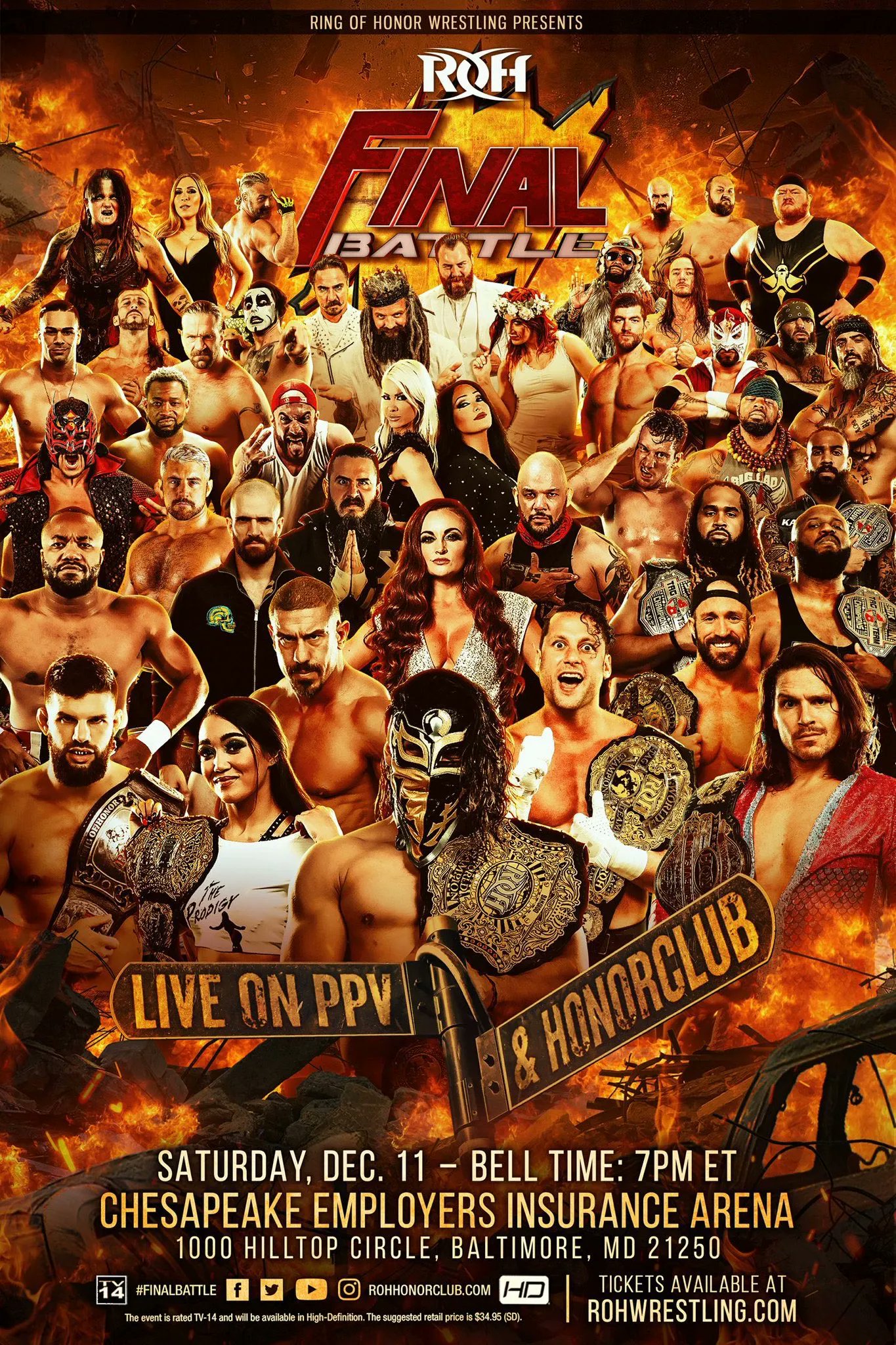 Ring of Honor Final Battle End Of An Era Results And Review
