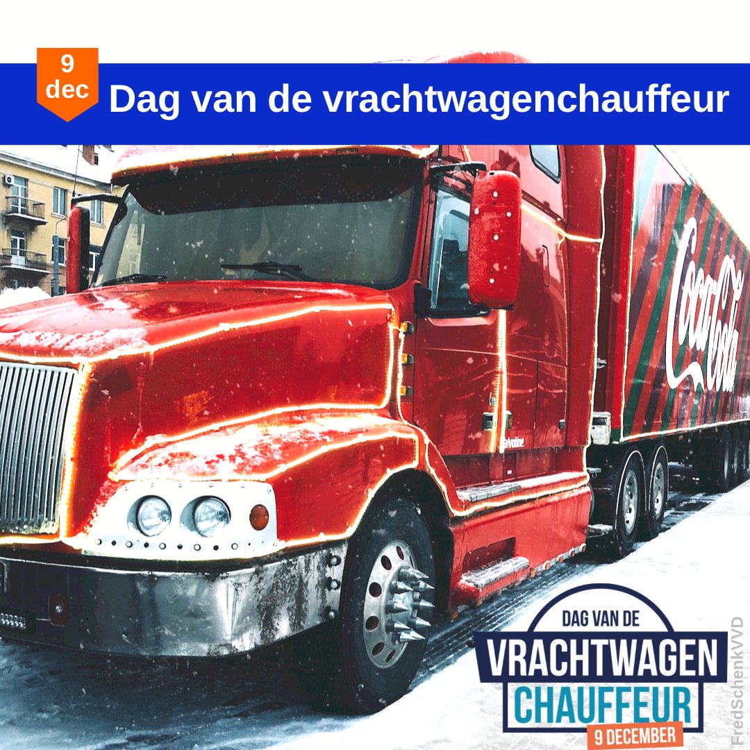 FredSchenkVVD's tweet photo. 9 december was het “Dag van de vrachtwagenchauffeur”. Iedereen die mij kent, weet dat ik veel respect heb voor alle vrachtwagenchauffeurs en hun belangrijke werk. En dat ik sommige lading belangrijke vind dan andere 😜
Aan alle vrachtwagenchauffeurs: Bedankt!
#DVC2021 #cocacola https://t.co/LbSpWNcFaV