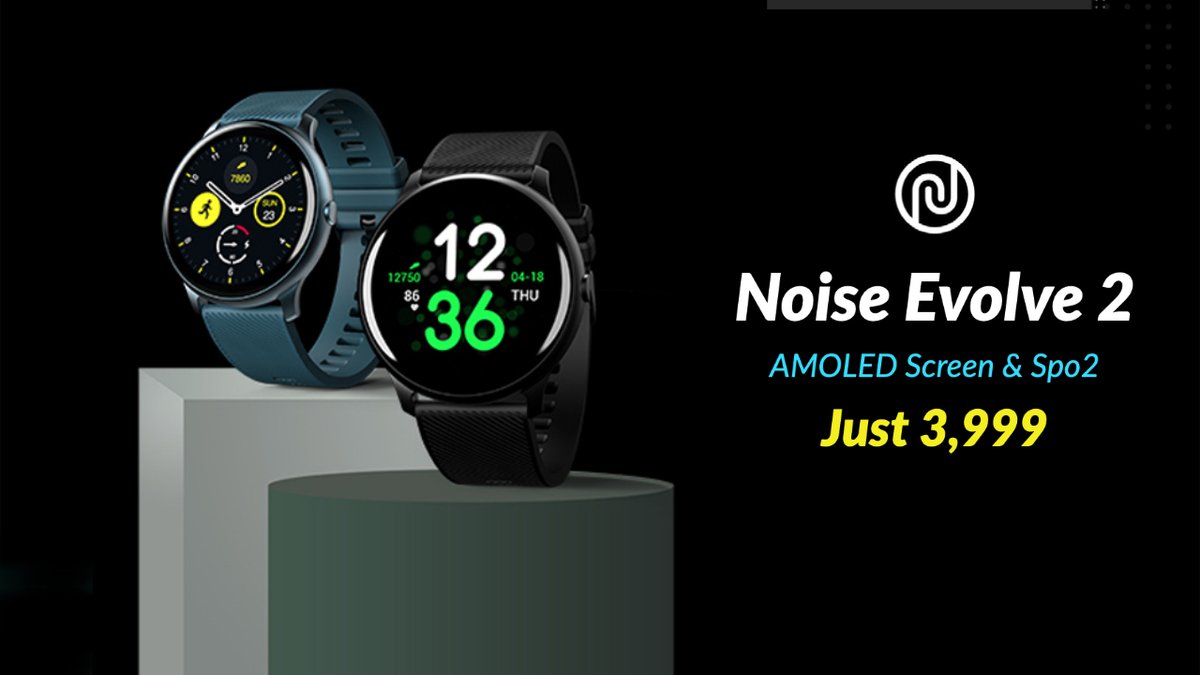 sdubeyofficial's tweet image. NoiseFit Evolve 2 full specification and Price | Launch in india soon | Best Smartwatch under 5000 #NoiseFitEvolve2 #Evolve2 #Noise2 #Best #Smartwatch

Watch Full Video: youtu.be/D11GDlxnpCU