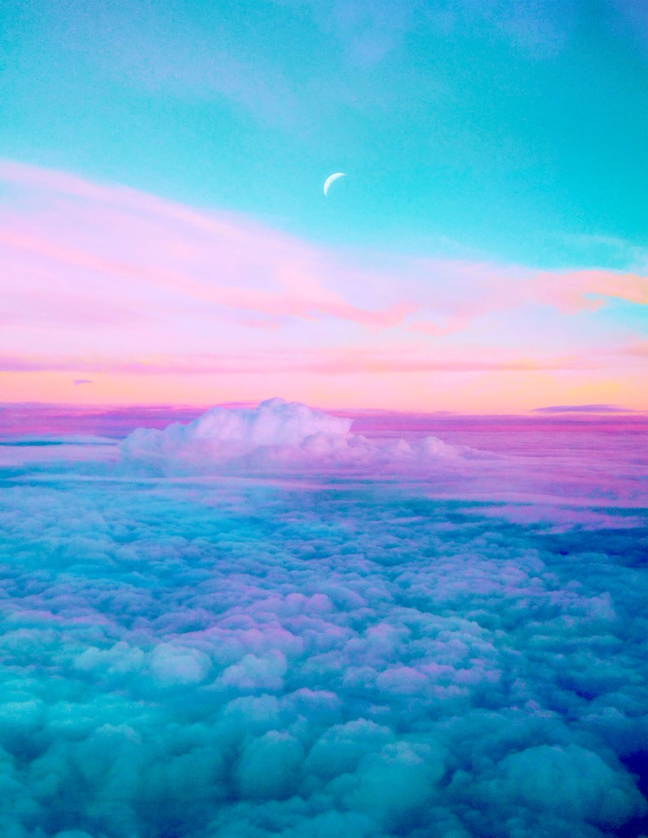 Owakita_'s tweet photo. Candy Sky 🌙 https://t.co/YR7q2t10KK