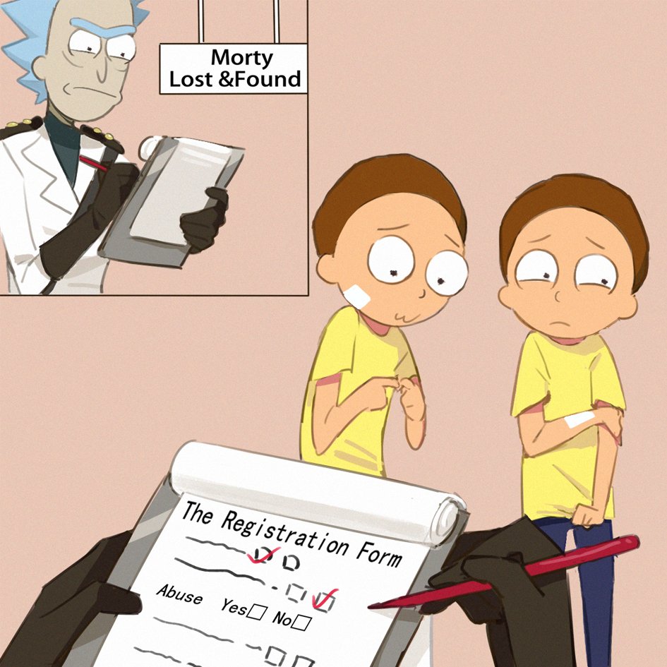 Coconut_Bunny_M's tweet photo. Status registration of lost Morty https://t.co/ZNOSwCy72s