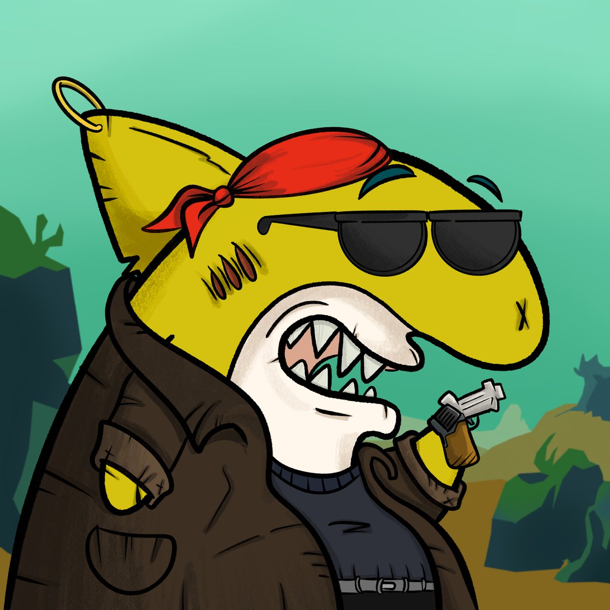 GoofySharksNFT's tweet photo. Looks like this one's gonna rob a bank... 😯🦈
#CNFT #CNFTs #CNFTCommunity #CNFTdrop #CardanoCommunity #CardanoNFT https://t.co/MdfO0e25Lb
