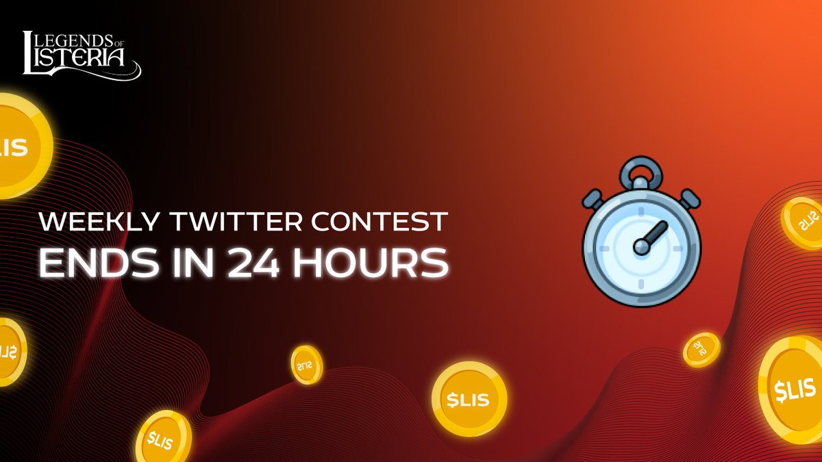 realisnetwork's tweet photo. 🔥Weekly Twitter contest ends in 24 hours!🔥

But you can still be the one to split the 7,777 $LIS prize pool! 

1️⃣ Take the screenshot with the cups won in Legends of Listeria! 
2️⃣ Share them under the special Twitter post! 

🏆Find the post here 👇
https://t.co/vWvmX5aHf1 https://t.co/4FObTnUaE5