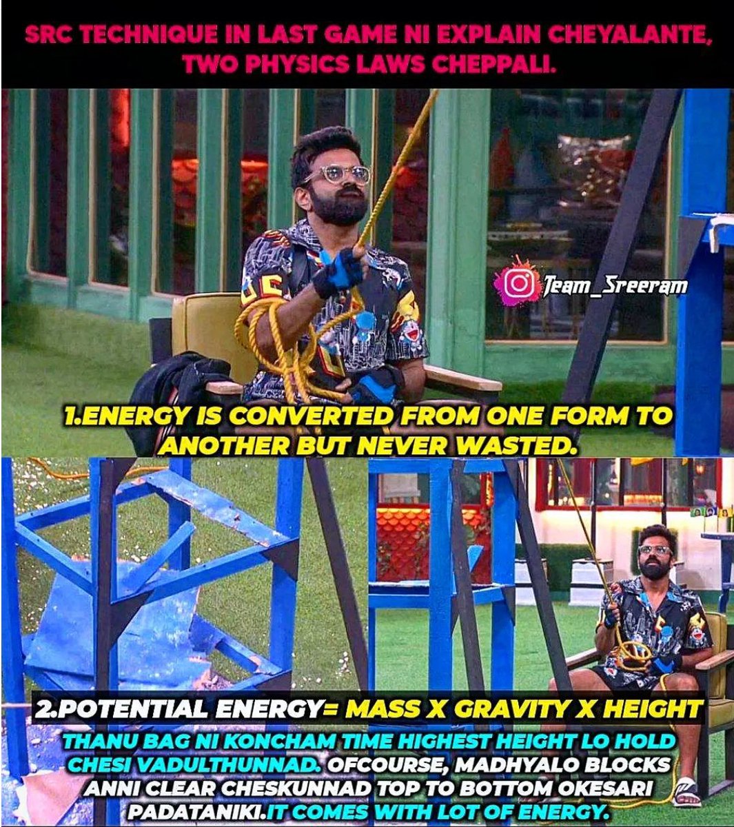 SreeramFanPage's tweet image. Nature always favours Hard work+Smart work+ Commitment = Best O/P

ACE OF BB5 SREERAM