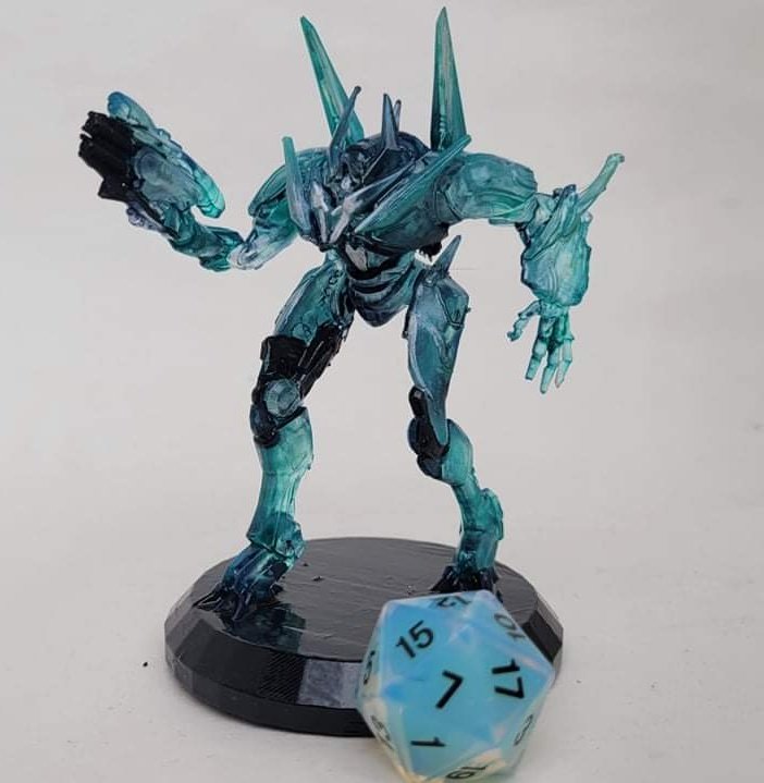 leggs_obj's tweet photo. Revamped the paint jobs on our Atheon figures. Been thinking about printing a Star Horse in clear like this, what do you think? 
#atheon #Destiny2 #destinyart https://t.co/yrKX7KQVZH