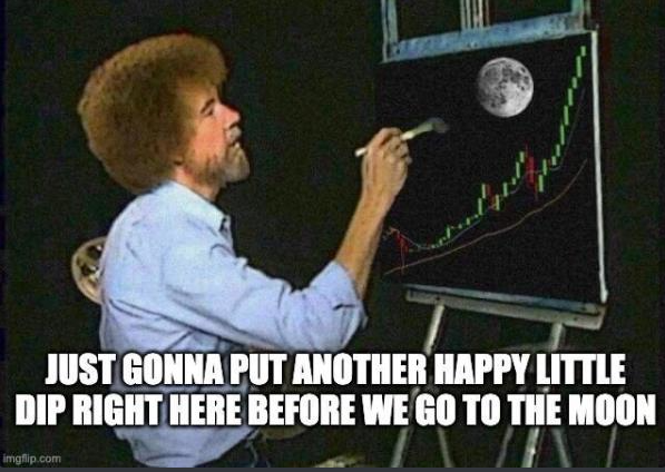 BanklessBG's tweet image. A happy little #dip, yes 😂

#crypto #cryptobg #ToTheMoon #cryptomemes